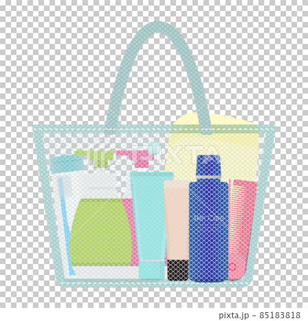 Illustration of spa bag 85183818