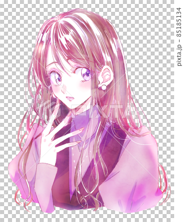 Small animal girls with natural make-up 85185134