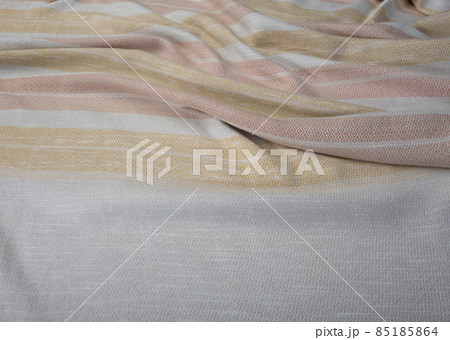 Close up of texture of hand woven shawl 85185864