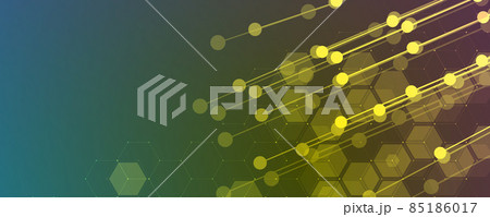 Quantum processing. Deep learning artificial intelligence. Future new technology for business or science presentation Quantum processing. Deep learning artificial intelligence. Future new technology for business or science presentation 85186017