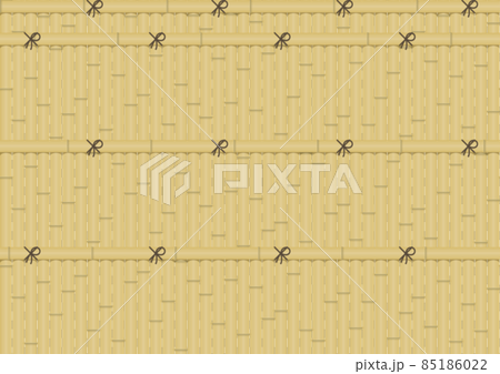 シームレスな竹垣のパターン 和風イメージ シームレスな竹垣のパターン 和風イメージ 85186022