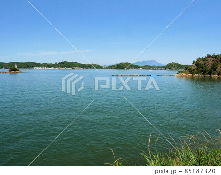 熊本県上天草市 維和島の西海岸 熊本県上天草市 維和島の西海岸 85187320