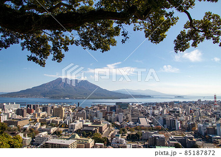 鹿児島の城山展望台からの景色 85187872