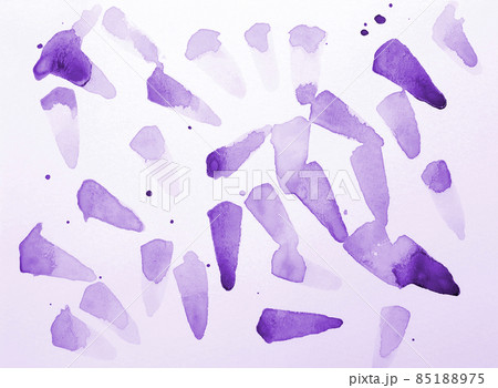 Abstract lilac watercolor on paper texture as background 85188975