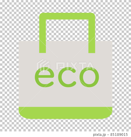 Illustration of eco bag. Popularization of my bags due to the charge for shopping bags. 85189015