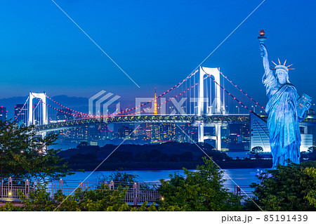 【東京の都市風景】お台場周辺の夜景 85191439