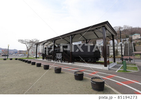 北海道 室蘭 旧室蘭駅の保存されているSL 北海道 室蘭 旧室蘭駅の保存されているSL 85194273