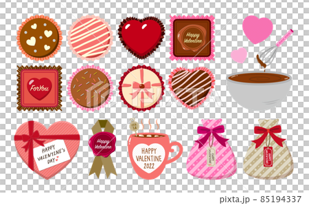 Valentine chocolate wrapping set Valentine chocolate wrapping set 85194337