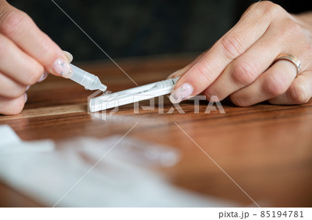 Making a Covid 19 home self test 85194781