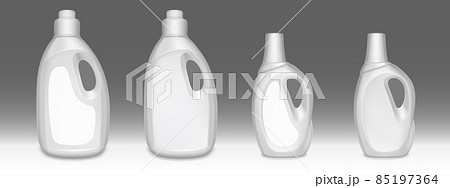 Household chemicals bottles, detergent tubes set 85197364