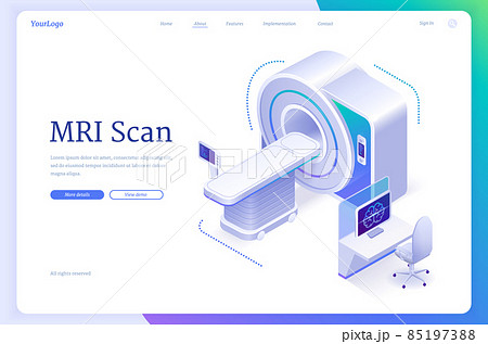 MRI scan, magnetic resonance imaging technology MRI scan, magnetic resonance imaging technology 85197388