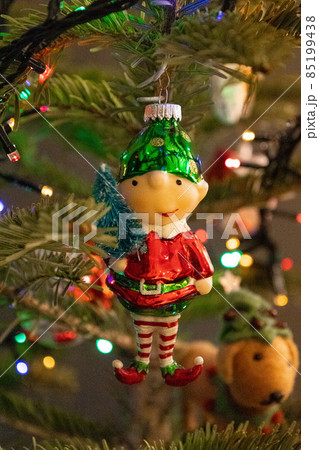 Christmas tree lights and ornament Christmas tree lights and ornament 85199438