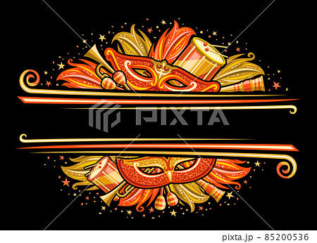 Vector Border for Brazil Carnival 85200536