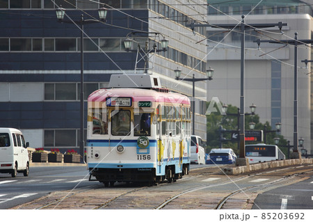 広島電鉄 路面電車 20 1150形 1156号 広島電鉄 路面電車 20 1150形 1156号 85203692
