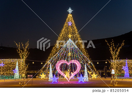 道の駅中山盆地のイルミネーション 群馬県高山村 道の駅中山盆地のイルミネーション 群馬県高山村 85205054