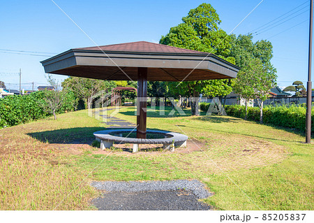 見沼元圦公園 四阿 秋の風景 見沼元圦公園 四阿 秋の風景 85205837