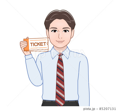 お仕事が忙しい男性 お仕事が忙しい男性 85207131