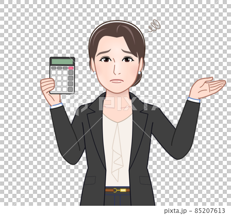 A woman in a fashionable suit A woman in a fashionable suit 85207613