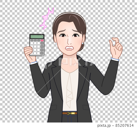 A woman in a fashionable suit A woman in a fashionable suit 85207614