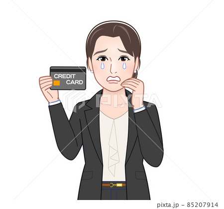 お洒落なスーツを着た女性 85207914