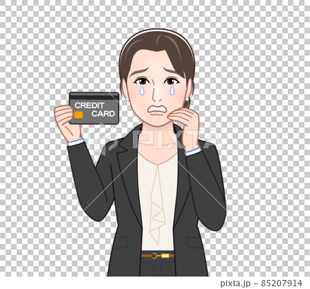 お洒落なスーツを着た女性 85207914