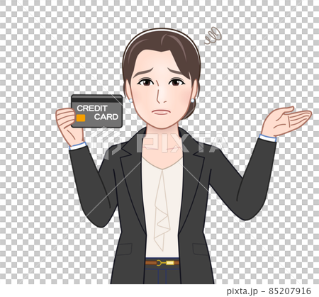 お洒落なスーツを着た女性 85207916