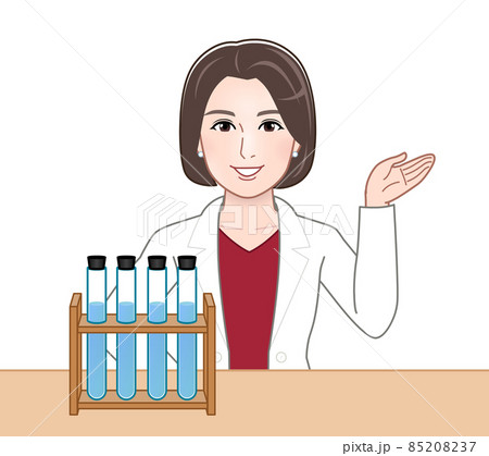 白衣を着た医療系の専門家 85208237