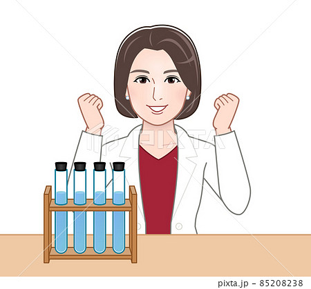 白衣を着た医療系の専門家 85208238