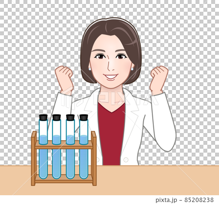 白衣を着た医療系の専門家 85208238