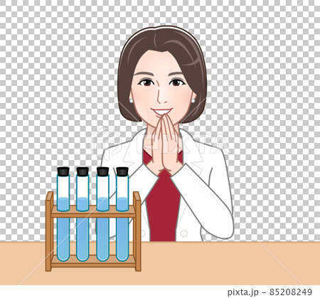 Medical professional in a lab coat Medical professional in a lab coat 85208249