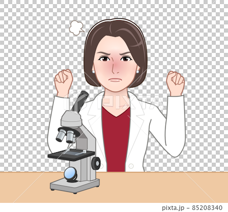 白衣を着た医療従事者のイラスト 白衣を着た医療従事者のイラスト 85208340
