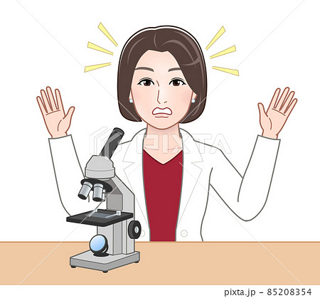 白衣を着た医療従事者のイラスト 白衣を着た医療従事者のイラスト 85208354