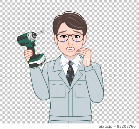 作業着を着た職人の男性 作業着を着た職人の男性 85208760
