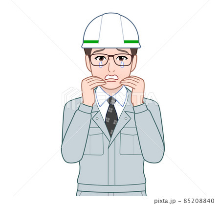 作業着を着た職人の男性 85208840