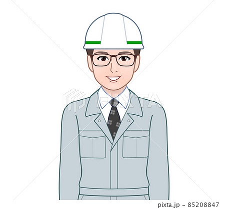 作業着を着た職人の男性 作業着を着た職人の男性 85208847