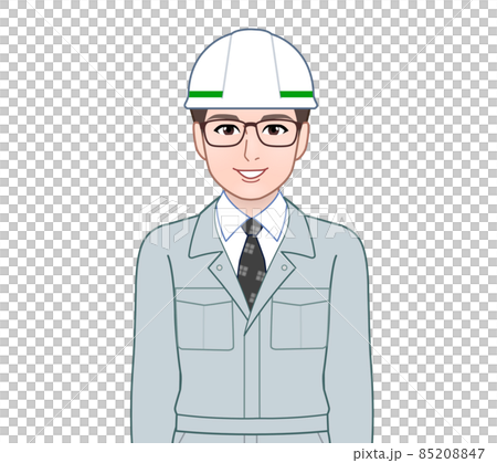 作業着を着た職人の男性 作業着を着た職人の男性 85208847