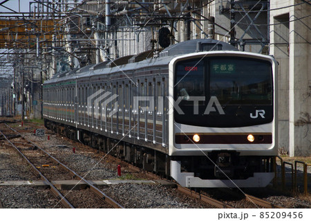 宇都宮線205系(日光線車両含む8両編成:宇都宮⇔黒磯) 宇都宮線205系(日光線車両含む8両編成:宇都宮⇔黒磯) 85209456