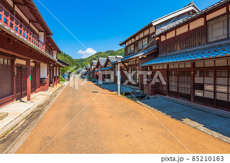 福井県 重要伝統的建造物群保存地区 熊川宿の町並み 福井県 重要伝統的建造物群保存地区 熊川宿の町並み 85210163
