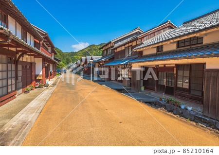 福井県 重要伝統的建造物群保存地区 熊川宿の町並み 福井県 重要伝統的建造物群保存地区 熊川宿の町並み 85210164