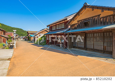 福井県 重要伝統的建造物群保存地区 熊川宿の町並み 福井県 重要伝統的建造物群保存地区 熊川宿の町並み 85210202