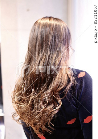 バレイヤージュ カラー+グレージュ バレイヤージュ カラー+グレージュ 85211067