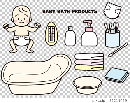 赤ちゃんの沐浴グッズセット 85211459