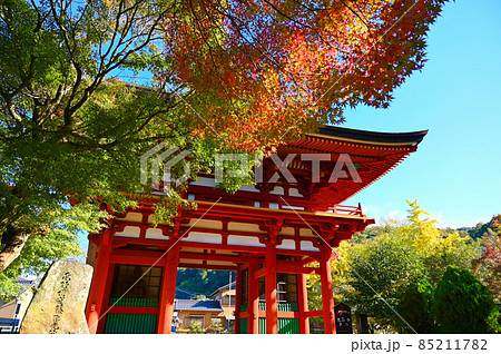 瀧山寺 三門 紅葉 岡崎市 瀧山寺 三門 紅葉 岡崎市 85211782