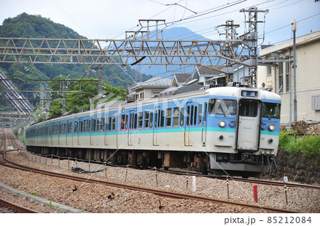 中央本線 四方津-上野原 JR東日本 115系 C3編成(長野) 中央本線 四方津-上野原 JR東日本 115系 C3編成(長野) 85212084