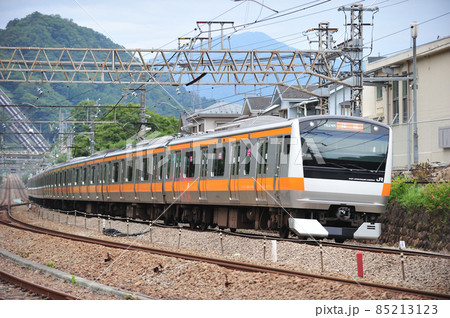 中央本線 四方津-上野原 JR東日本 E233系0番台 T39編成(豊田) 中央本線 四方津-上野原 JR東日本 E233系0番台 T39編成(豊田) 85213123