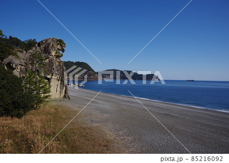 獅子岩　熊野市　三重県　七里御浜 85216092