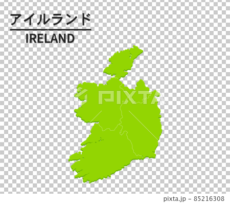 愛爾蘭世界地圖插圖 85216308