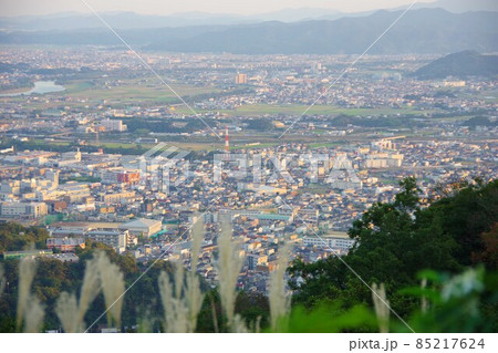 徳島県 眉山公園から小松島市方面を望む 徳島県 眉山公園から小松島市方面を望む 85217624