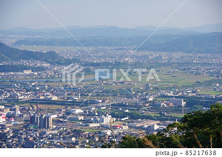 徳島県 眉山から勝浦川周辺を望む 徳島県 眉山から勝浦川周辺を望む 85217638