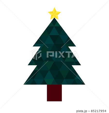 クリスマスツリーのベクターイラスト クリスマスツリーのベクターイラスト 85217954